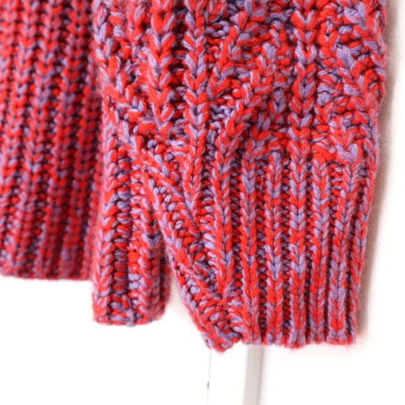 Shantex Knit Multicolor Turtle Neck Sweater NWT - Picture 4 of 12